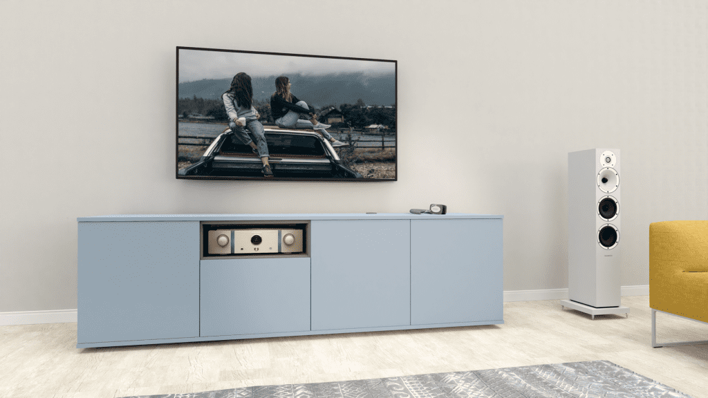 Het ideale TV meubel op maat om al je apparatuur op te bergen